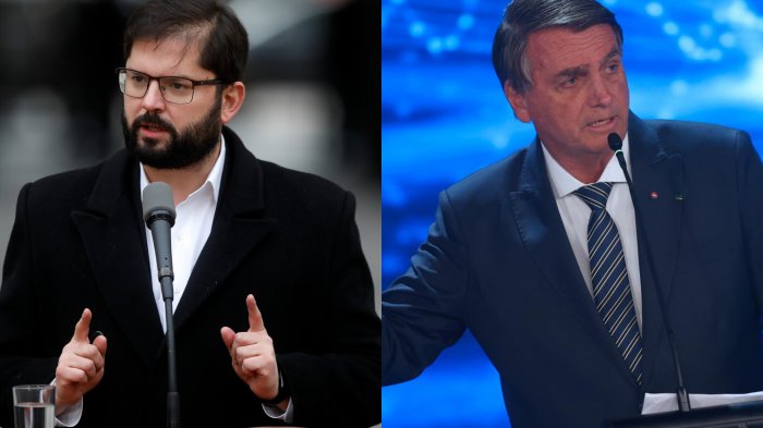 Bolsonaro dijo que el presidente Boric 