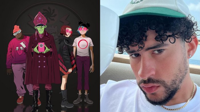 Gorillaz anuncia fecha de estreno de su nuevo disco: Incluirá inédita colaboración con Bad Bunny