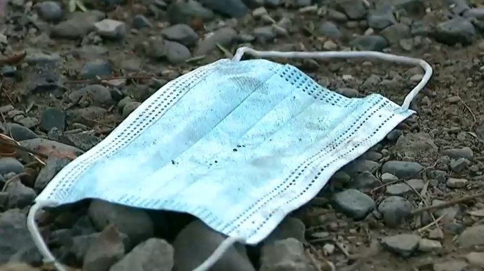 Congreso aprobó ley que sanciona botar mascarillas usadas en la vía pública: Multas alcanzan el millón de pesos