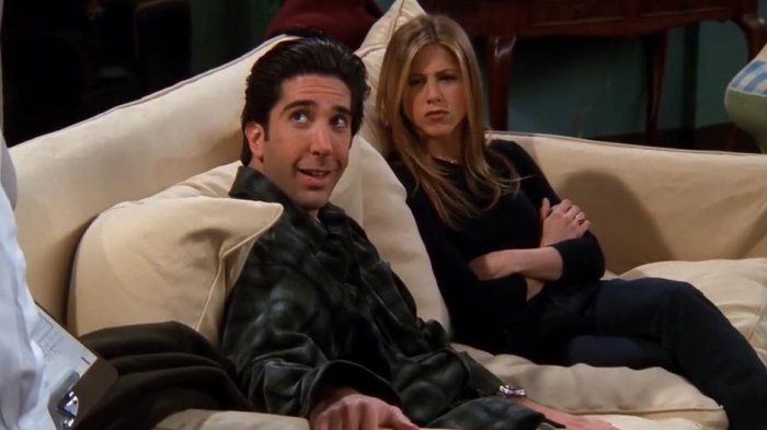 Típico de Ross: La graciosa respuesta de actor de Friends por foto en la ducha de Jennifer Aniston