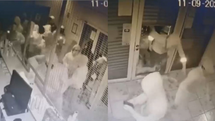 Indignantes videos de saqueo en farmacia de Cerro Navia: Acusan que Carabineros no acudió al llamado
