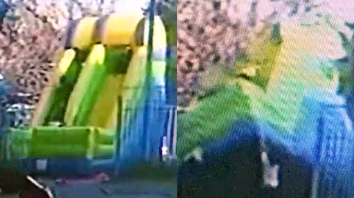 Dueño de juego inflable que se volcó con niños en su interior: 