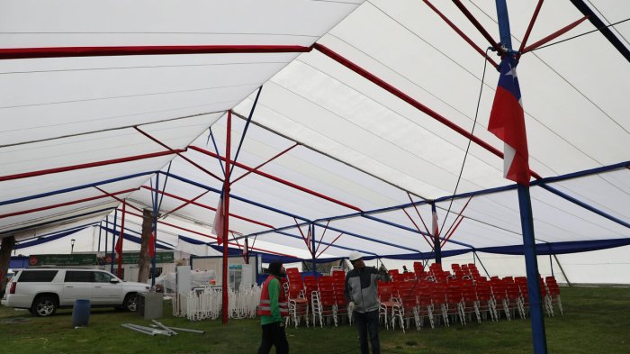 Con detectores de metales: Las medidas de seguridad para las fondas en el Parque O'Higgins