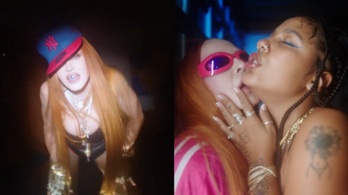 A los besos con rapera dominicana Tokischa: El osado videoclip Madonna para nueva versión de Hung Up