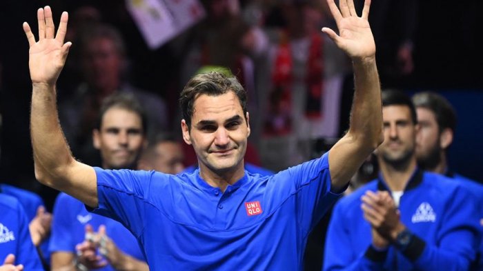 El sentido mensaje de despedida de Roger Federer: 