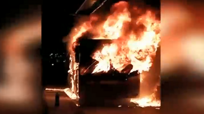 Quema de micro en Pedro Aguirre Cerda: ¿Cuáles son las penas a las que se enfrenta el autor del delito?