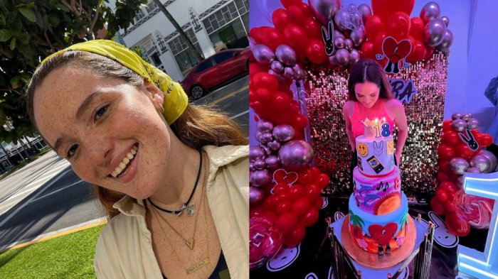 ¿No llegó a la fiesta? Laura de la Fuente comparte fotos de su cumpleaños sin la presencia de su padre