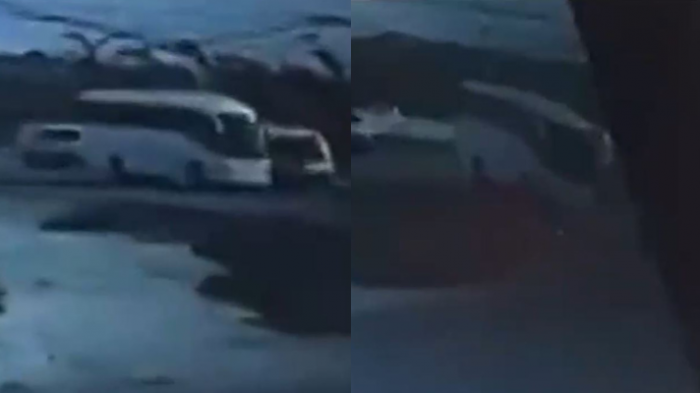 Revelan el video del momento exacto en que se produjo el accidente de bus en Punta Cana