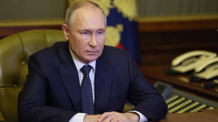 Putin amenaza con más bombardeos masivos si Ucrania lanza ataques terroristas