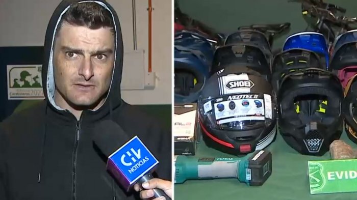 Millonario robo a tienda deportiva de Ignacio Casale: 