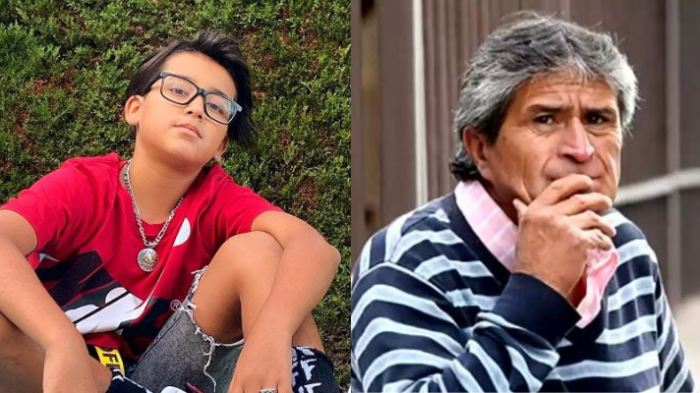 La emotiva despedida de Monito Vidal a su abuelo: 