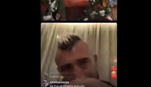 Terminó en lágrimas: La congoja de Vidal al participar del velorio de su padre por videollamada