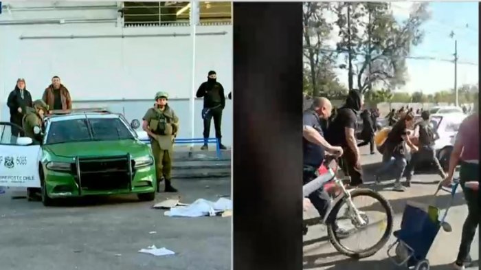 Con patrullas: Carabineros resguarda supermercado de Puente Alto tras varios saqueos en menos de 24 horas