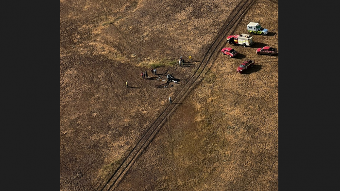 Helicóptero capotó en Tiltil: Carabineros informa que no habría lesionados