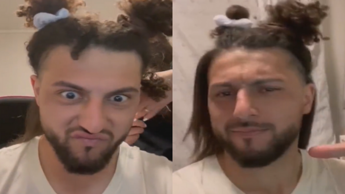 ¿Qué hicieron con el Peluca? Maxi Falcón cumple su promesa de campeón y se alisa el pelo