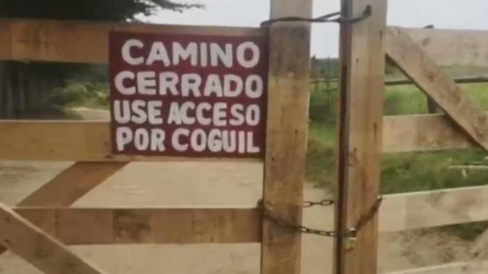 No hay caso: Vecinos denuncian nuevo cierre ilegal de playa en Pichilemu