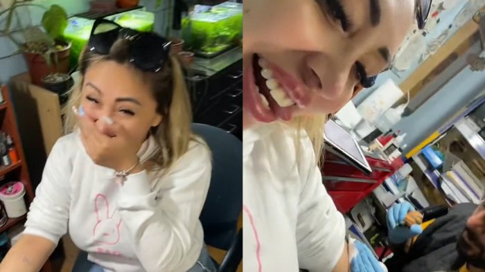 Naya Fácil se tatuó a Bad Bunny en su brazo: 