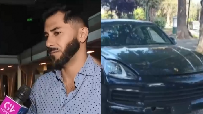 Johnny Herrera habla tras recuperar Porsche robado: 