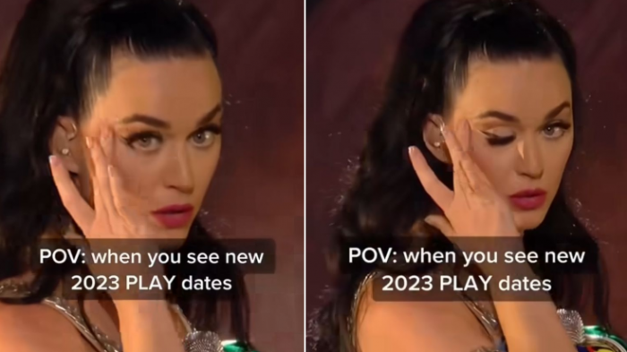 Katy Perry habló por primera vez sobre video viral de su párpado y explicó por qué no podía abrirlo