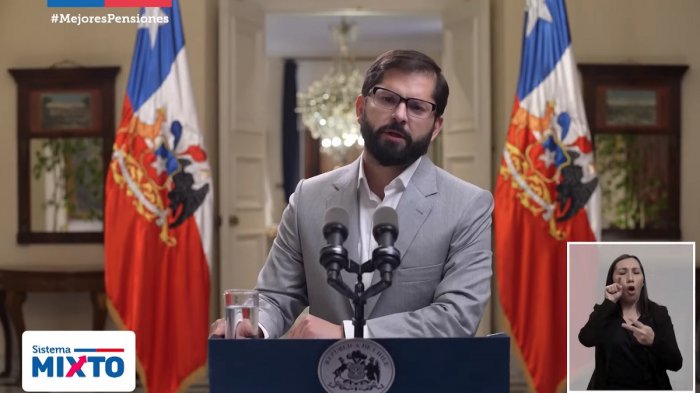 [VIDEO] Pdte. Gabriel Boric realizó cadena nacional por Reforma Previsional