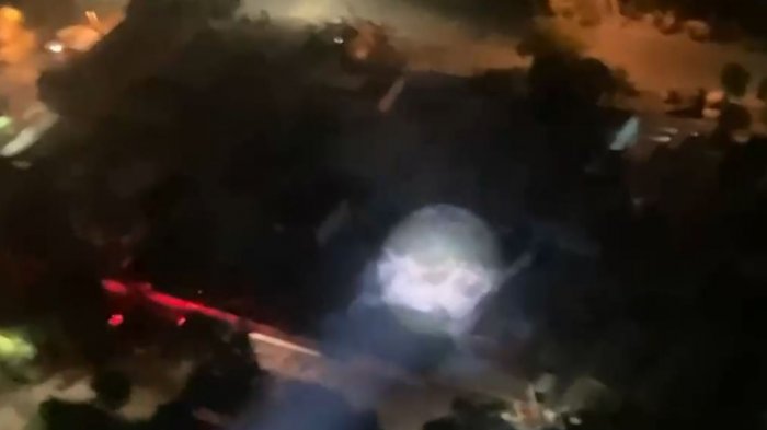 Hasta con helicóptero: Registran fílmica persecución tras robo a servicentro en San Bernardo