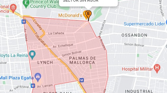 Reportan corte de agua en el sector oriente: Revisa el perímetro afectado y puntos de abastecimiento