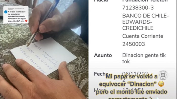 Hombre que transfirió $200 mil por error a la Teletón volvió a hacer donación tras recuperar lo perdido