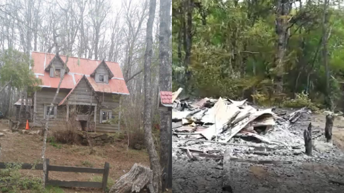 Encapuchados queman viviendas de cuidadores y oficinas de Conaf en el Parque Nacional Nahuelbuta