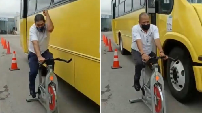 Choferes de micro fueron puestos en los 