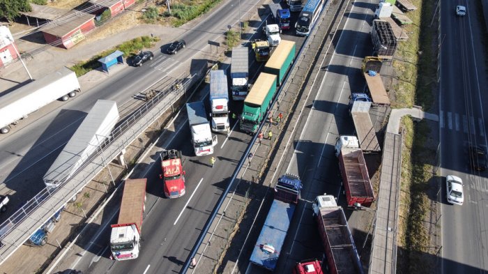 Camioneros llegaron a 