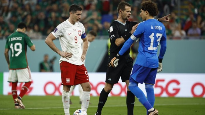México rescató un empate ante la Polonia de Lewandowski en su debut en Qatar 2022