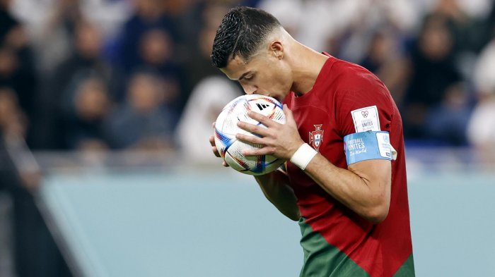 Cristiano Ronaldo inmortal en Qatar 2022: Es el primer futbolista en anotar en cinco mundiales