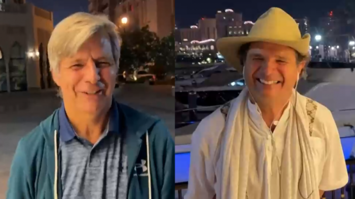 De dirigente de fútbol a camarógrafo: El peculiar rol de Harold Mayne-Nicholls en Qatar junto a Jorge Said