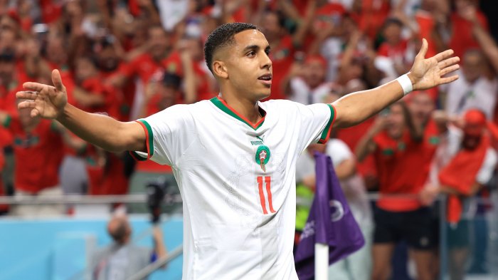 Otra sorpresa en Qatar 2022: Marruecos le ganó a Bélgica por 2 goles a 0 y se posiciona como líder del Grupo F