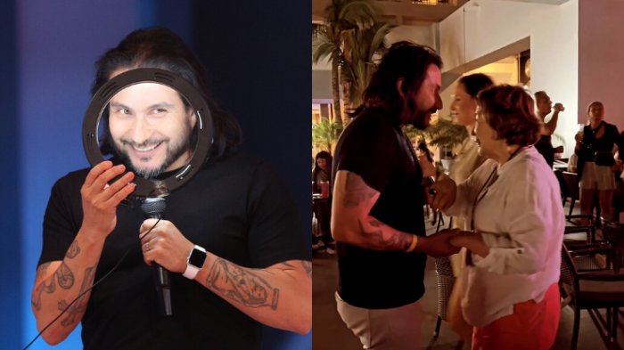 Al ritmo de Marco Antonio Solís: Felipe Avello encanta a seguidores con video bailando junto a su mamá