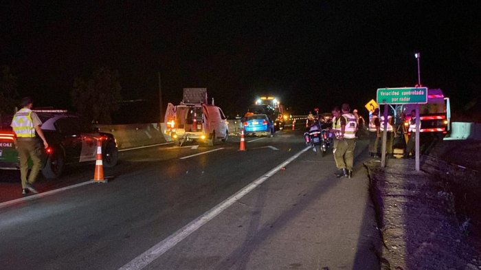 Choque múltiple en Ruta 68 dejó a un fallecido y al menos dos niños heridos