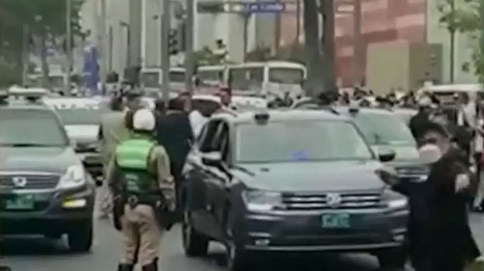 Con gran contingente policial: Revelan primeros registros de detención de Pedro Castillo