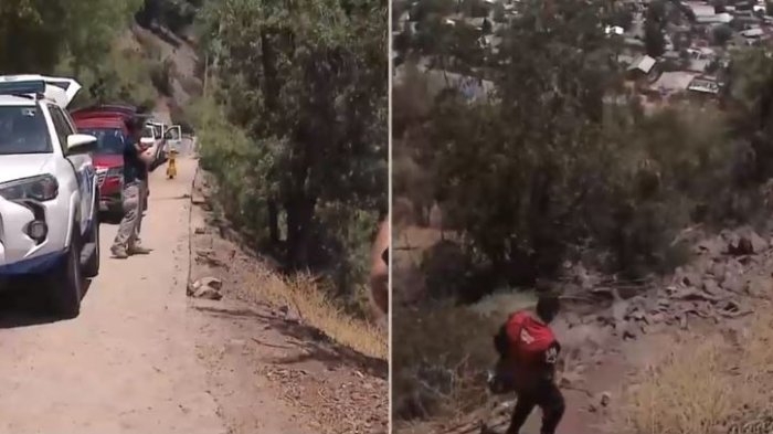 Hallan cadáver en ladera del Cerro San Cristóbal y desata enigma policial