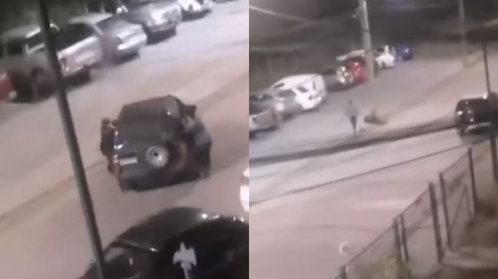 Hombre de 64 años terminó estrellado en un poste al intentar evitar el robo de su auto en Coronel