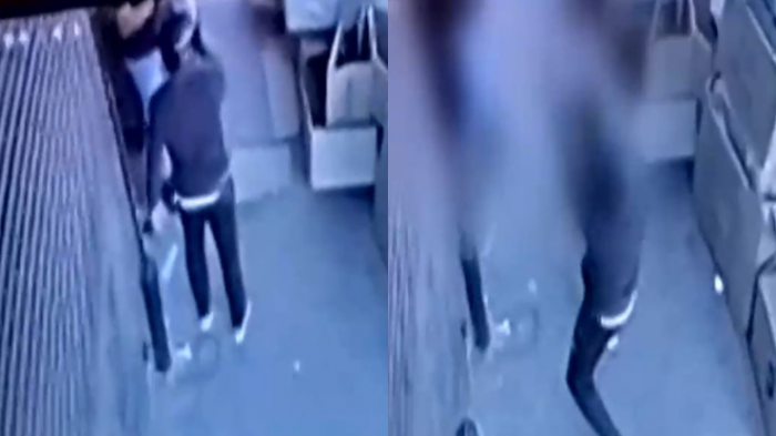 Impactante registro del momento en que sujeto le disparó a quemarropa a trabajador en Barrio Meiggs