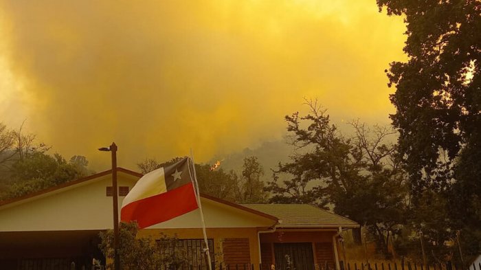 Desde Valparaíso hasta el Biobío: ¿Cuáles son los incendios forestales activos actualmente en Chile?