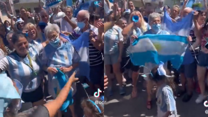 ¡Grítelo, señora! Así fue el esperado festejo de la 