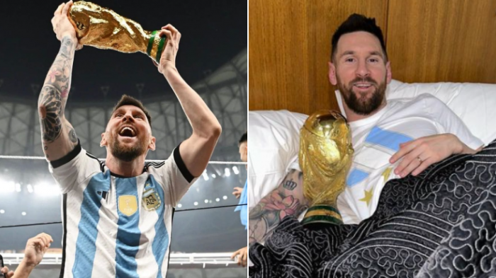 Dejó la grande en Instagram: Messi hace historia batiendo récord con mítica foto del Mundial