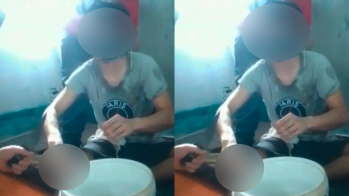 Lo atacaron con un cuchillo: Reos se grabaron cortándole el dedo a otro interno en Colina 2