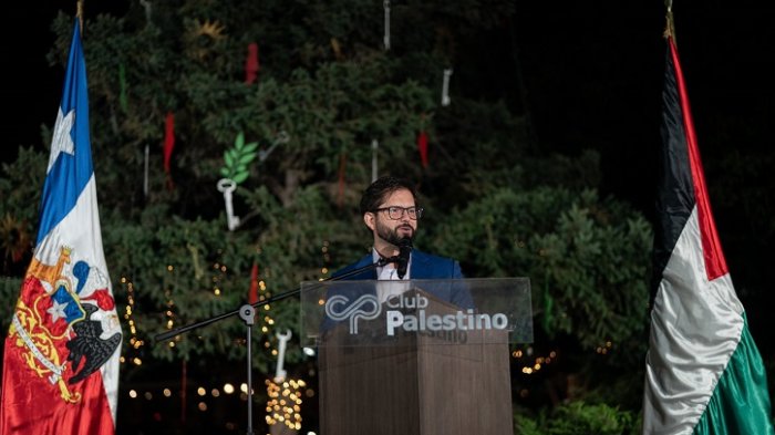 Pdte. Boric anuncia que Chile abrirá embajada en Palestina: 