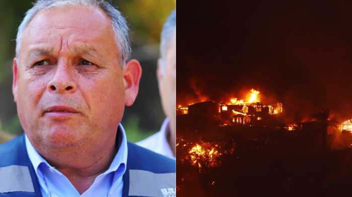 Gobernador de Valparaíso evalúa incendio en Viña del Mar y confirma que Hotel O'Higgins sí es albergue