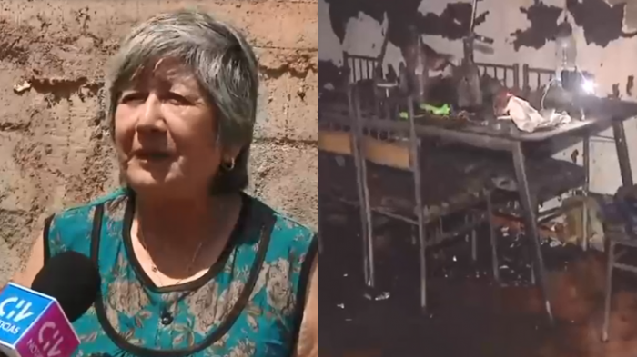 Vecina reveló que hombre con movilidad reducida se lanzó a riachuelo para sobrevivir a incendio: 