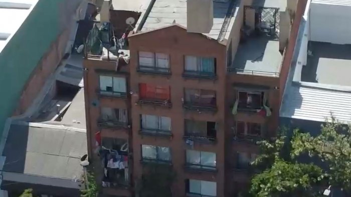 Encontraron pistolas y municiones: Allanan el “Shakira Tower I”, polémico edificio del barrio Meiggs