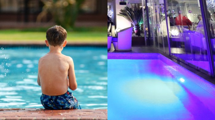 Niños sufren descarga eléctrica en una piscina en San Bernardo: Habría sido provocada por instalación de luces