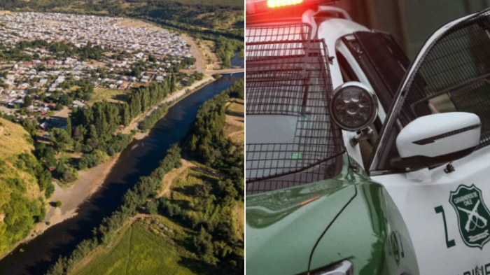 Delincuente muere tras corte en el cuello por ventanal que él mismo quebró mientras huía de Carabineros